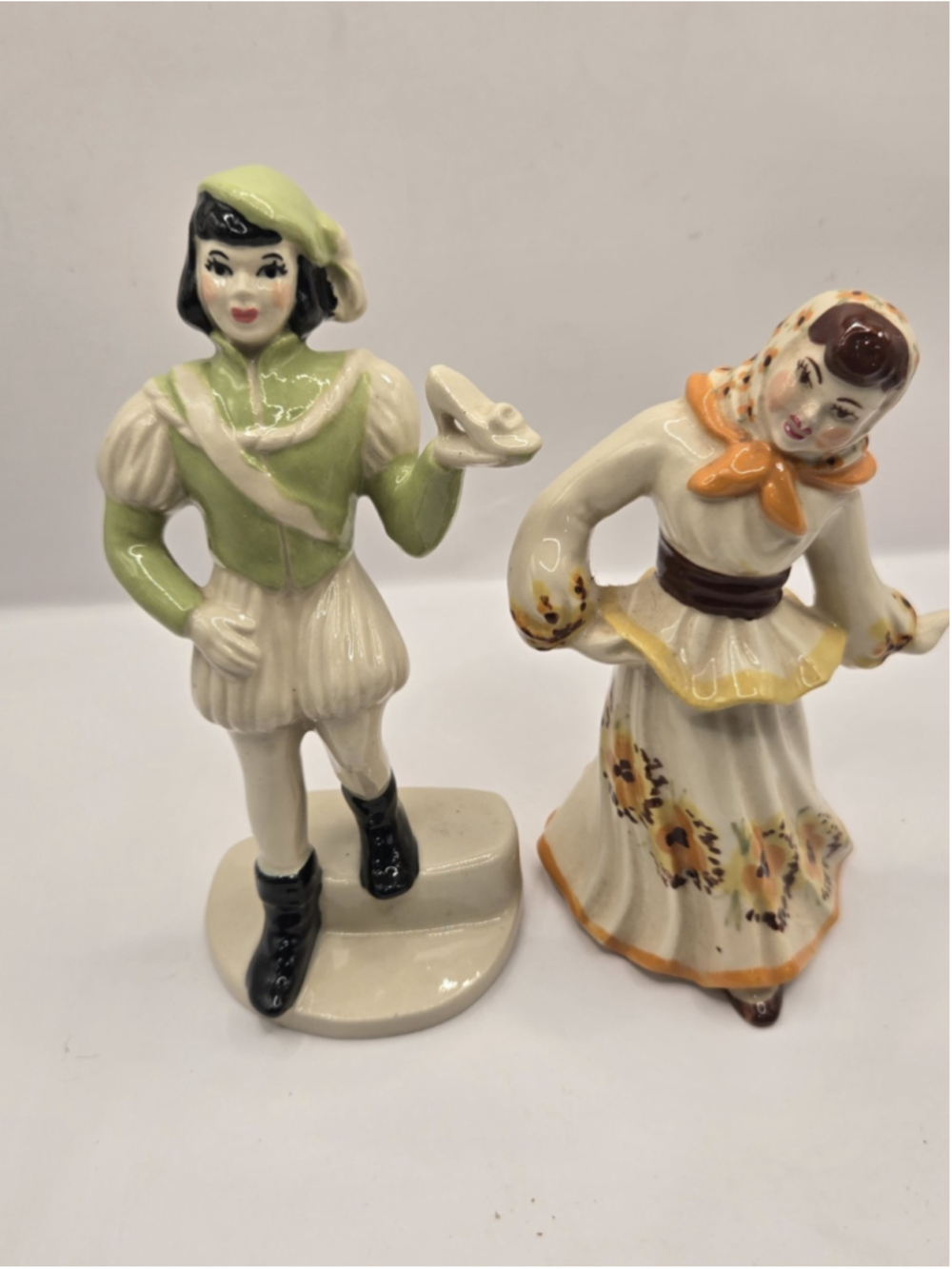 Vintage Ceramic Arts Studio Madison Prince Charming And Polish Girl